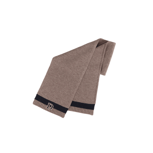 Donsje Amsterdam - Fredrik Merino Wool Scarf | Dusty Brown Melange