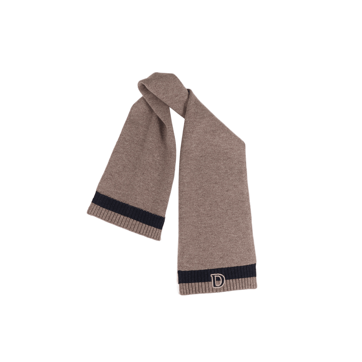 Donsje Amsterdam - Fredrik Merino Wool Scarf | Dusty Brown Melange