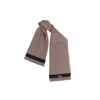 Donsje Amsterdam - Fredrik Merino Wool Scarf | Dusty Brown Melange