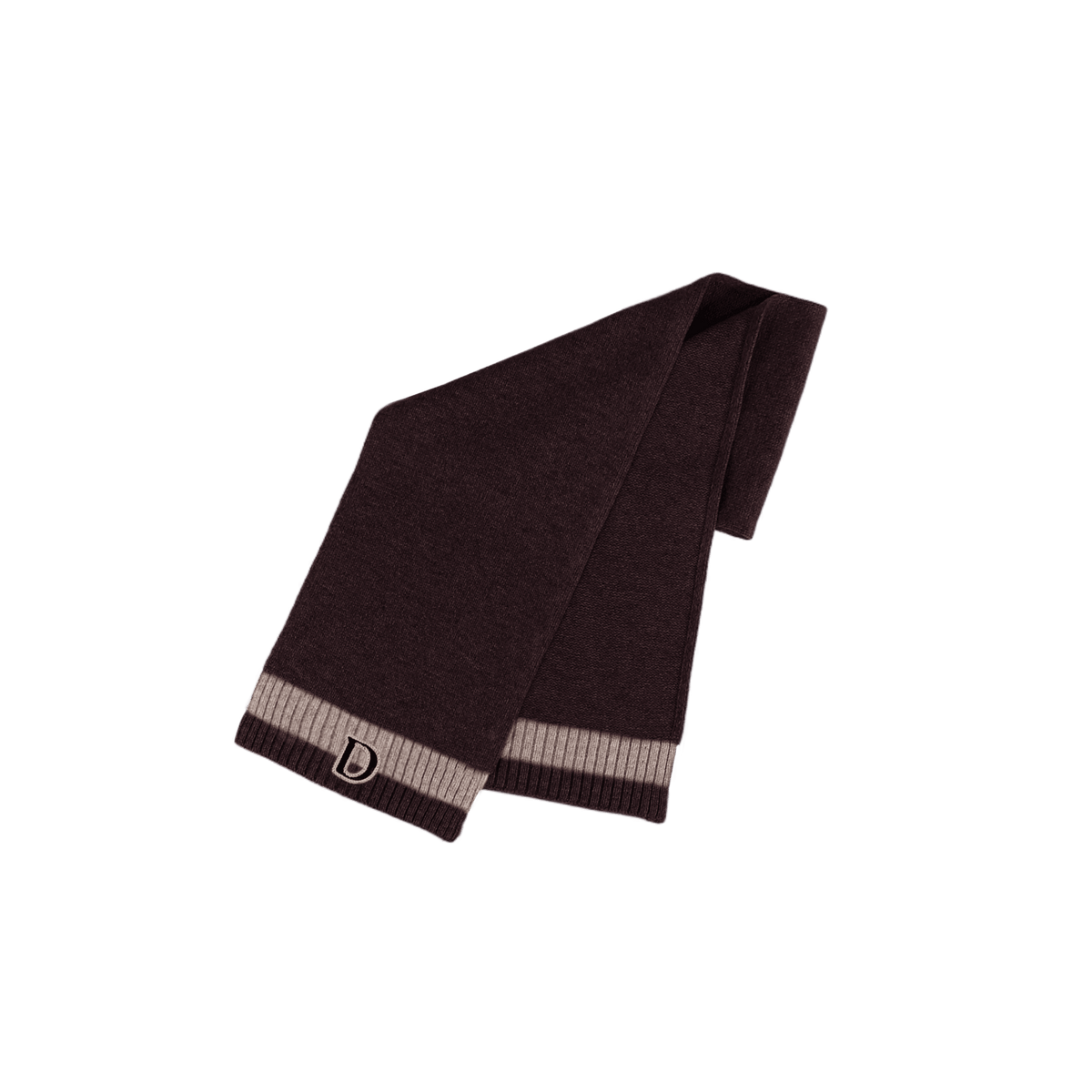 Donsje Amsterdam - Fredrik Merino Wool Scarf | Espresso Melange