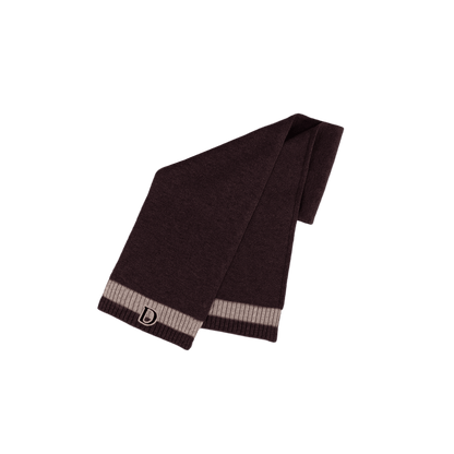 Donsje Amsterdam - Fredrik Merino Wool Scarf | Espresso Melange