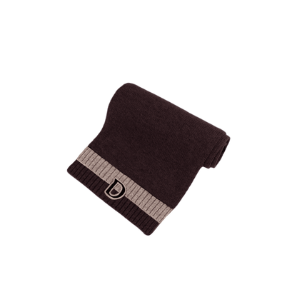 Donsje Amsterdam - Fredrik Merino Wool Scarf | Espresso Melange