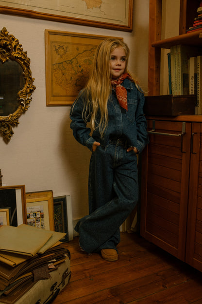 Charlie Petite - Nic Jeans | Medium Blue | Wide Leg Kinderjeans