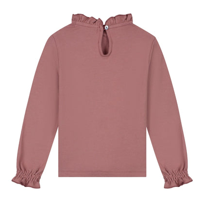 Charlie Petite - Juniper Longsleeve | Dusty Pink | Meisjes Longsleeve