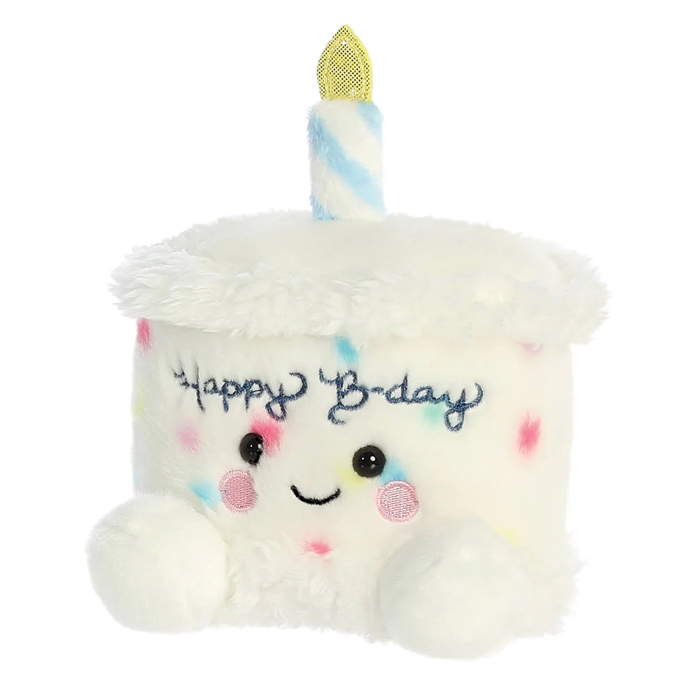 Palm Pals - Happy B'Day Cake | Knuffel Verjaardagstaart