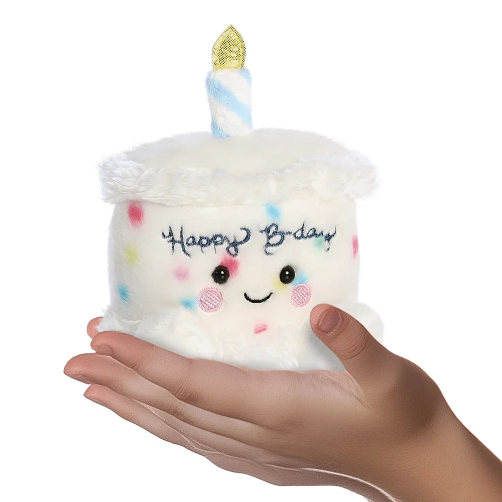 Palm Pals - Happy B'Day Cake | Knuffel Verjaardagstaart