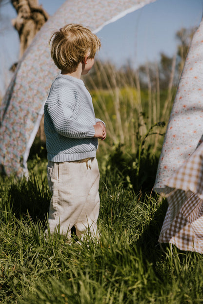 Yuki - Kyoto Knitted Sweater Baby Blue (PO)
