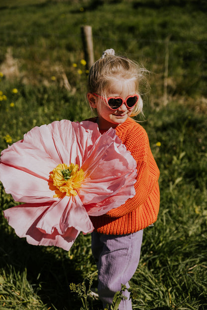 Yuki - Chunky Knitted Sweater Pumpkin (PO)