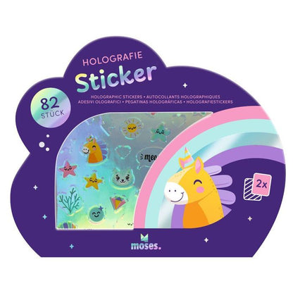 Holografische Stickers 82 op Kaart