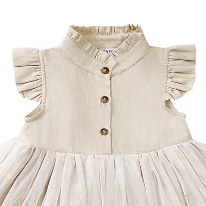 Donsje Amsterdam - Fleurance Dress | Soft Sand