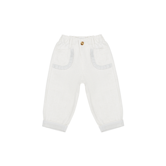 Donsje Amsterdam - Josefine Trousers | White Sand Melange