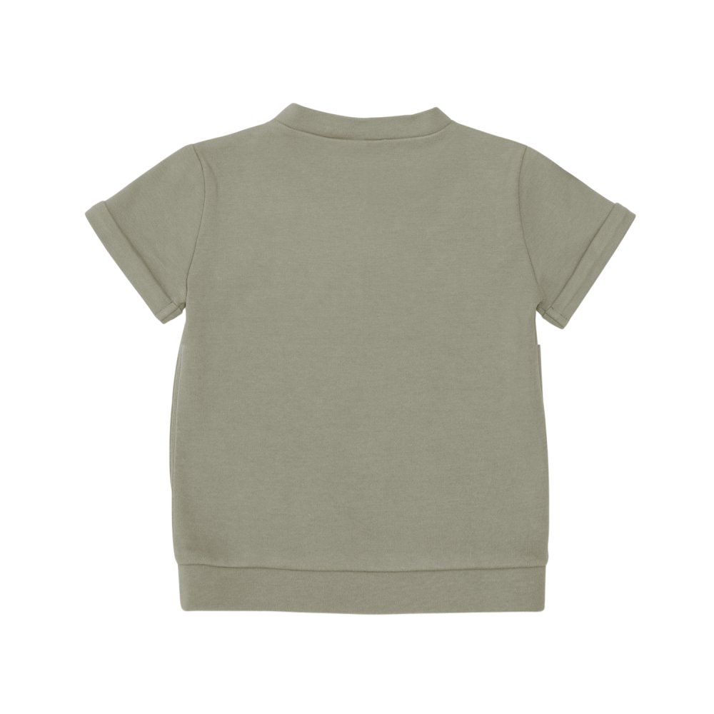 Donsje Amsterdam - Jarne T-shirt Baby | Bear | Dusty Green
