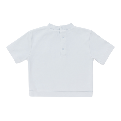 Donsje Amsterdam - Jarne T-shirt Baby | Panda | Ice Blue