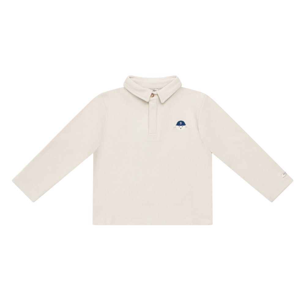 Donsje Amsterdam - Bartus Shirt Baby | Sporty Lammy | Arctic Ivory