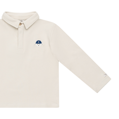 Donsje Amsterdam - Bartus Shirt Baby | Sporty Lammy | Arctic Ivory