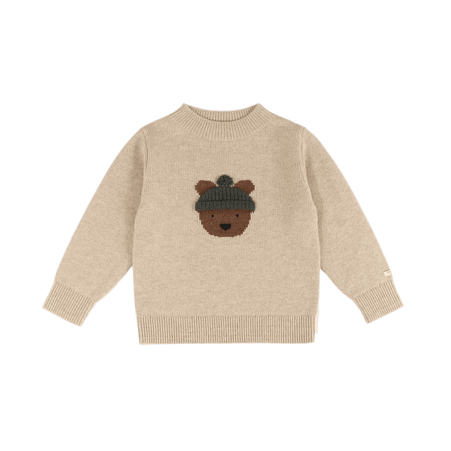 Donsje Amsterdam - Denn Merino Wool Sweater | Bear | Biscotti Melange