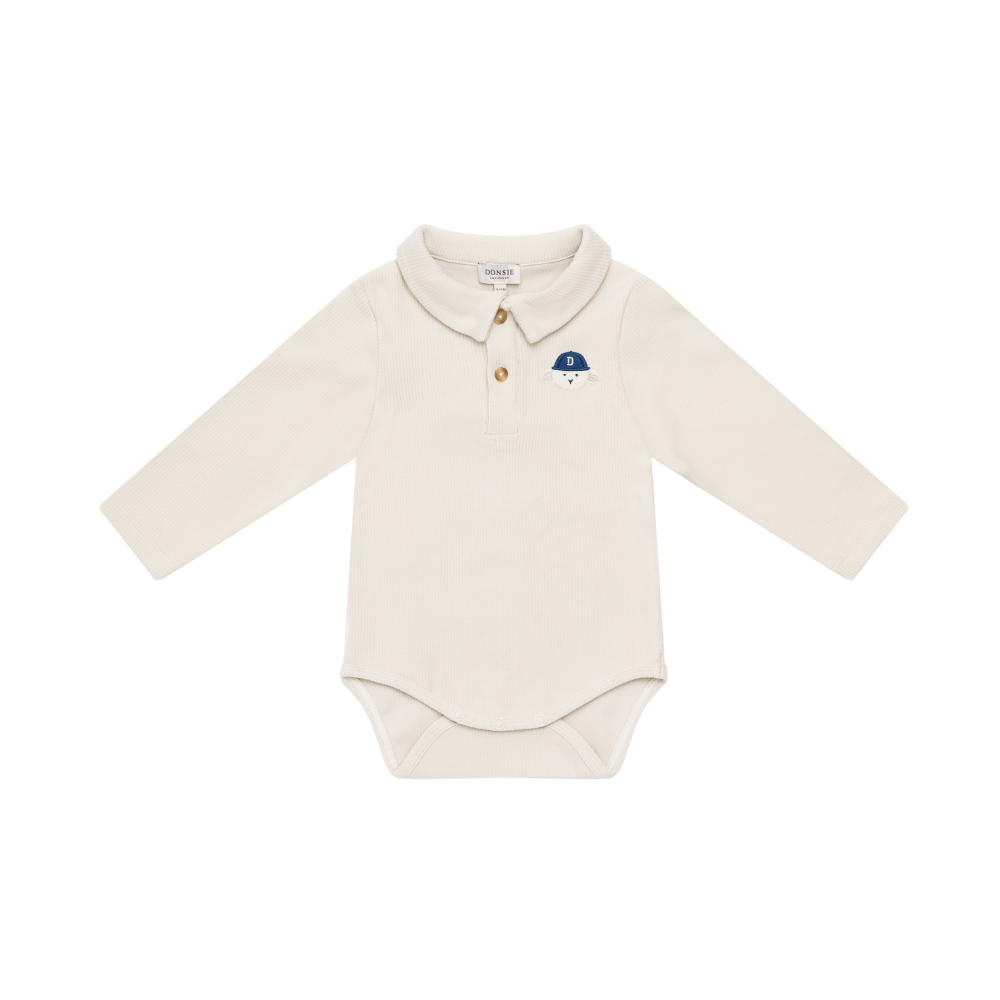 Donsje Amsterdam - Paulo Bodysuit | Arctic Ivory | Sporty Lammy