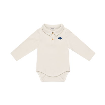 Donsje Amsterdam - Paulo Bodysuit | Arctic Ivory | Sporty Lammy