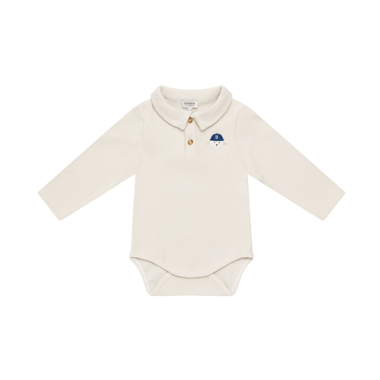 Donsje Amsterdam - Paulo Bodysuit | Arctic Ivory | Sporty Lammy