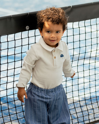 Donsje Amsterdam - Paulo Bodysuit | Arctic Ivory | Sporty Lammy