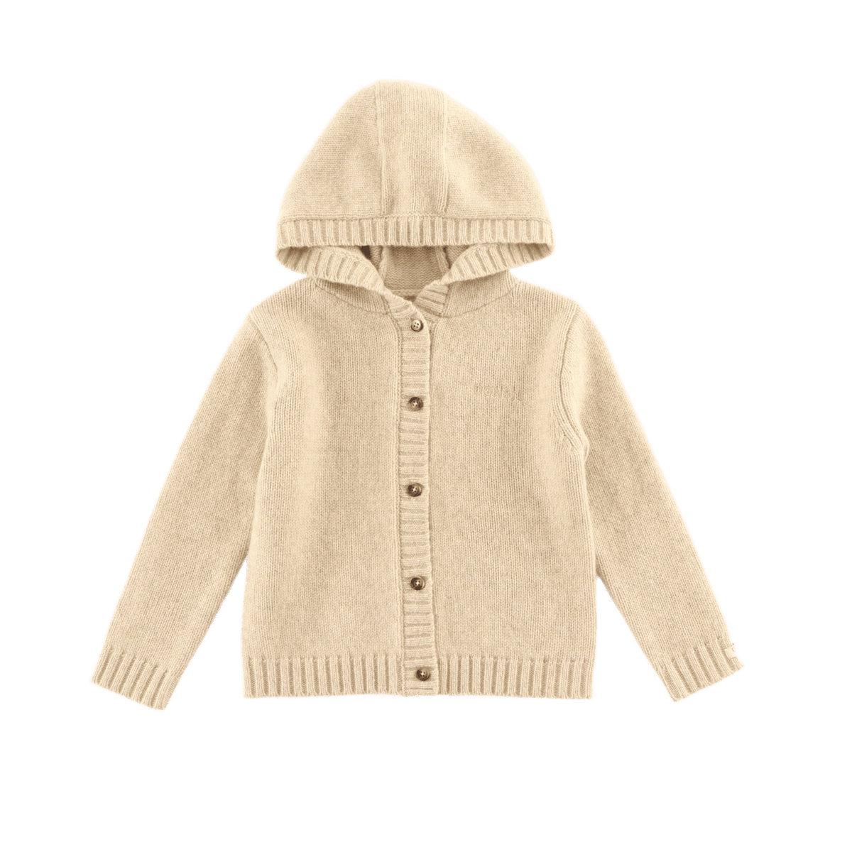 Donsje Amsterdam - Gilane Merino Wool Cardigan | Biscotti Melange