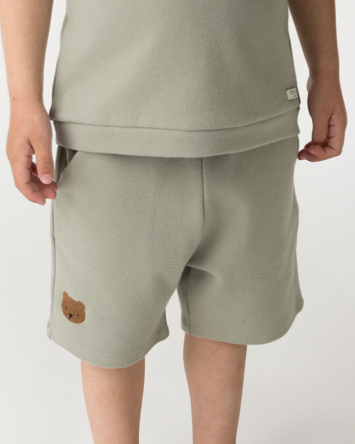Donsje Amsterdam - Ithri Shorts | Bear | Dusty Green