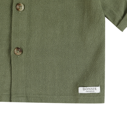 Donsje Amsterdam - Brammie Shirt | Jade Green