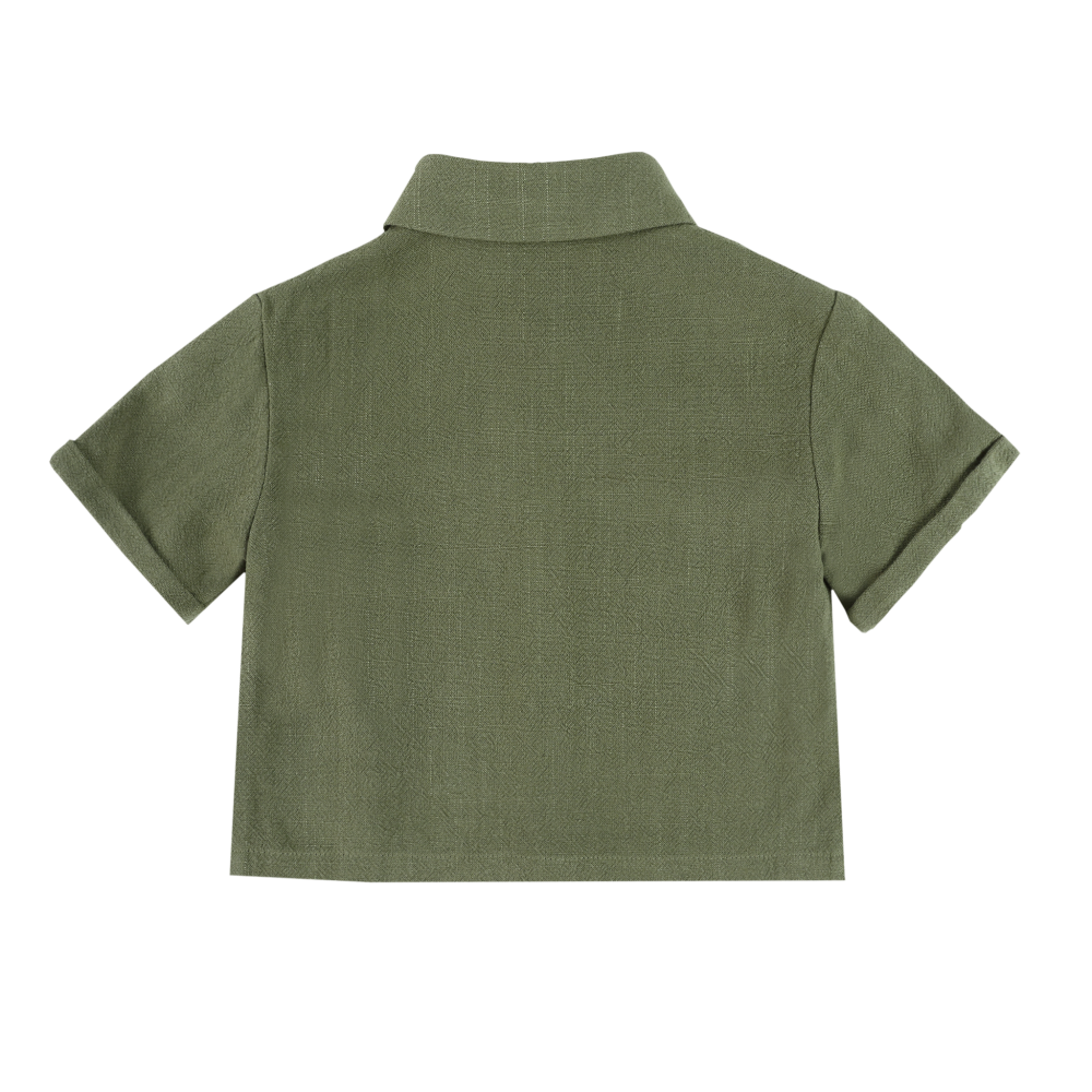 Donsje Amsterdam - Brammie Shirt | Jade Green
