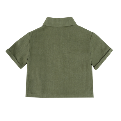 Donsje Amsterdam - Brammie Shirt | Jade Green