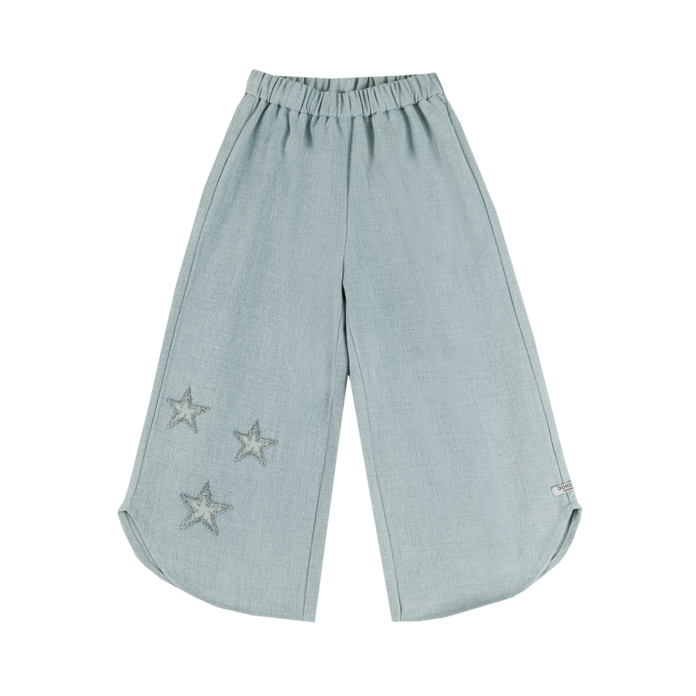 Donsje Amsterdam - Hauke Denim Trousers | Stars | Ice Blue
