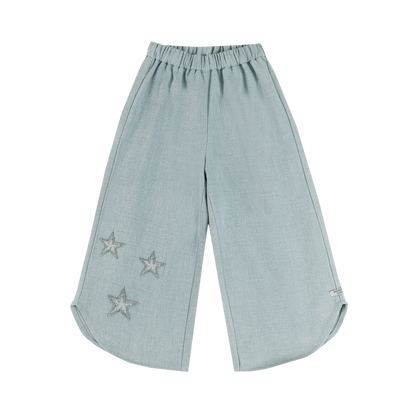 Donsje Amsterdam - Hauke Denim Trousers | Stars | Ice Blue