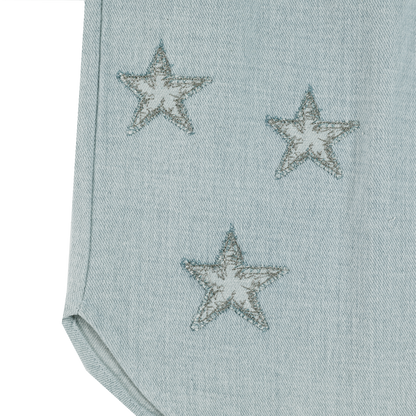 Donsje Amsterdam - Hauke Denim Trousers | Stars | Ice Blue