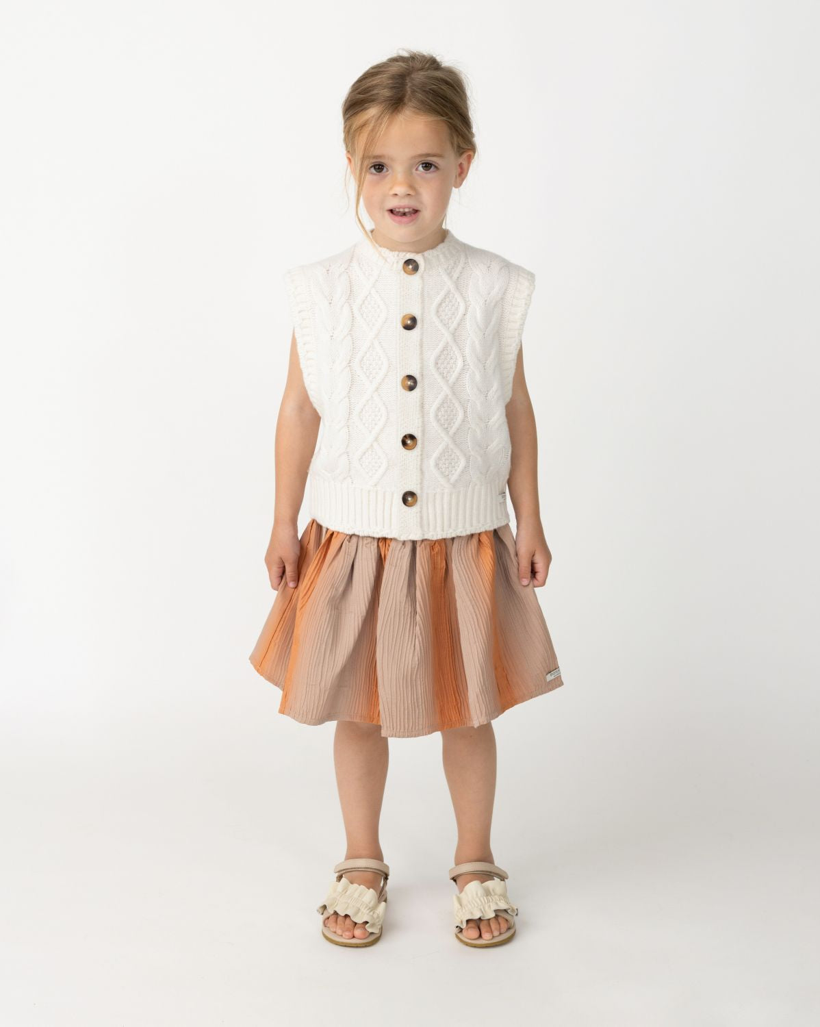 Donsje Amsterdam - Landien Merino Wool Vest | Crispy White