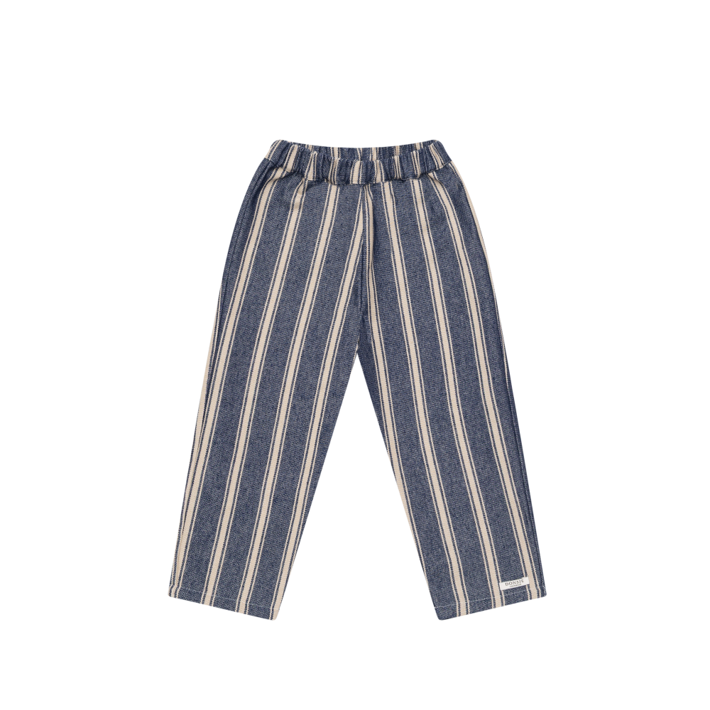 Donsje Amsterdam - Menno Trousers | Blue | Soft Sand Striped