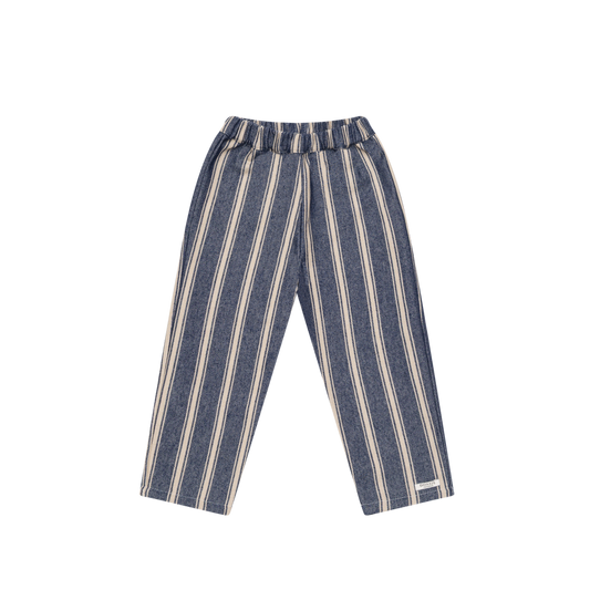 Donsje Amsterdam - Menno Trousers | Blue | Soft Sand Striped