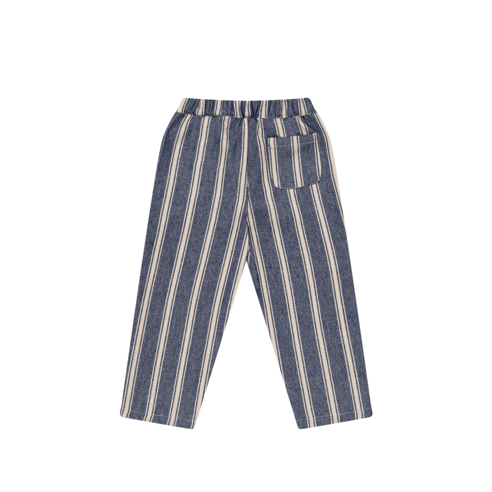 Donsje Amsterdam - Menno Trousers | Blue | Soft Sand Striped