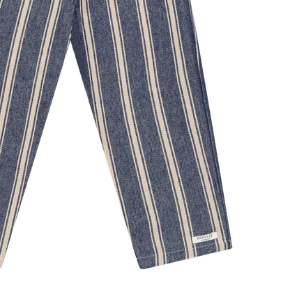 Donsje Amsterdam - Menno Trousers | Blue | Soft Sand Striped