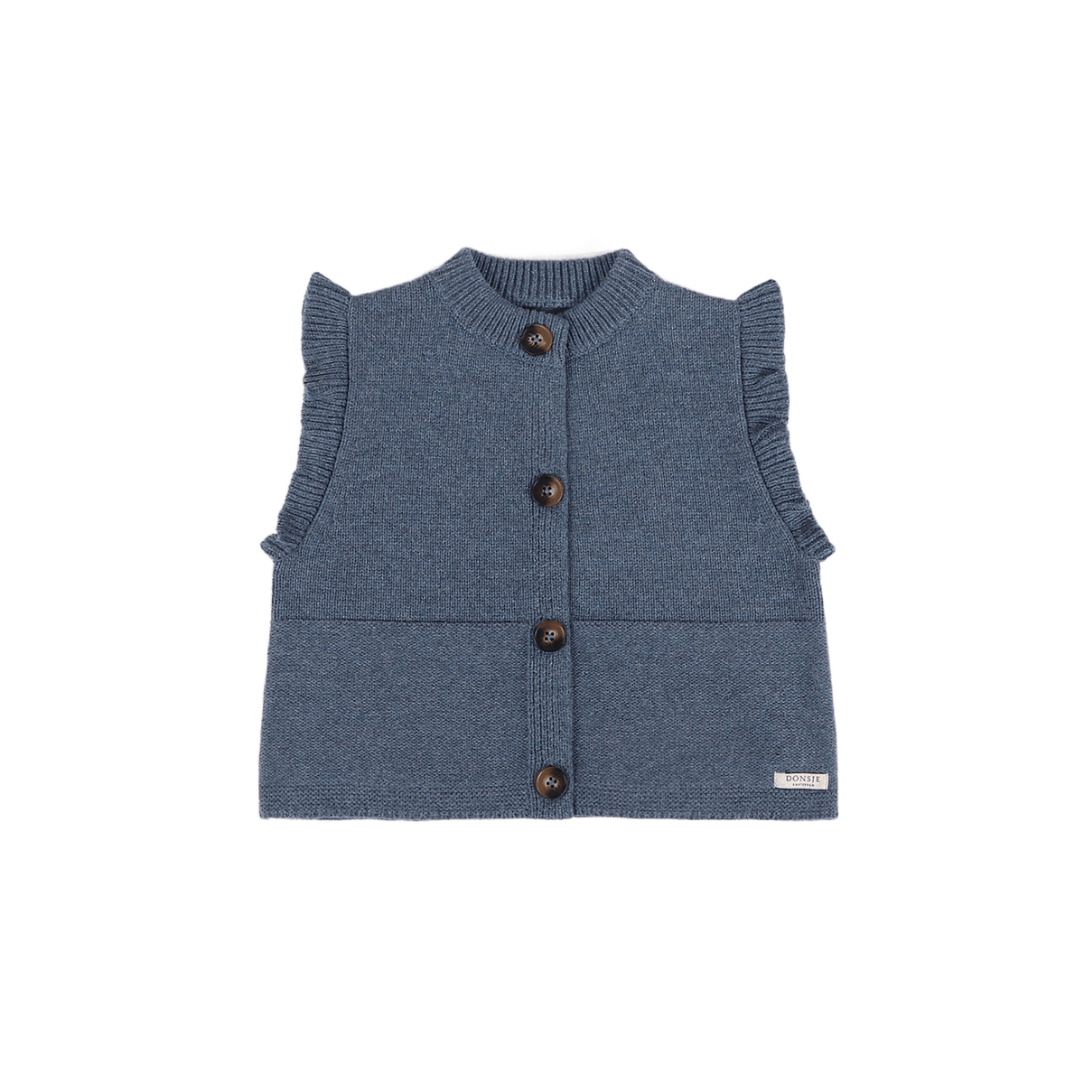 Donsje Amsterdam - Hespera Vest | Royal Blue Melange
