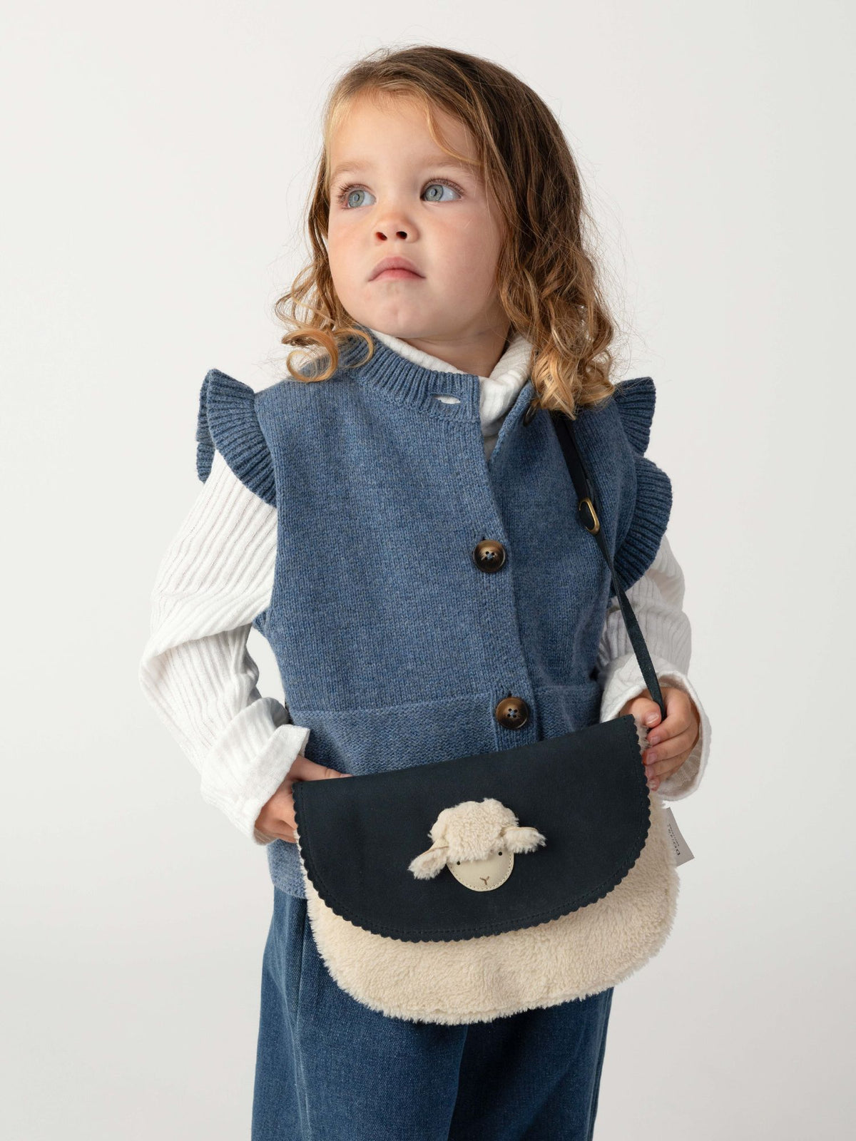 Donsje Amsterdam - Hespera Vest | Royal Blue Melange