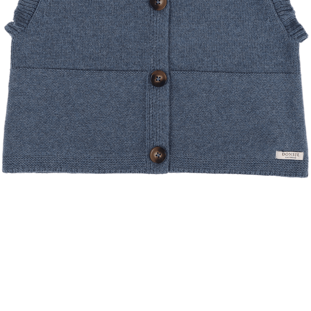 Donsje Amsterdam - Hespera Vest | Royal Blue Melange