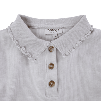 Donsje Amsterdam - Pluimpje Sweater Baby | Lavender Brown