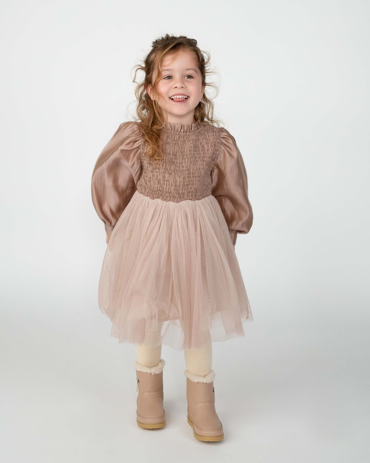 Donsje Amsterdam - Janice Dress | Rose Brown