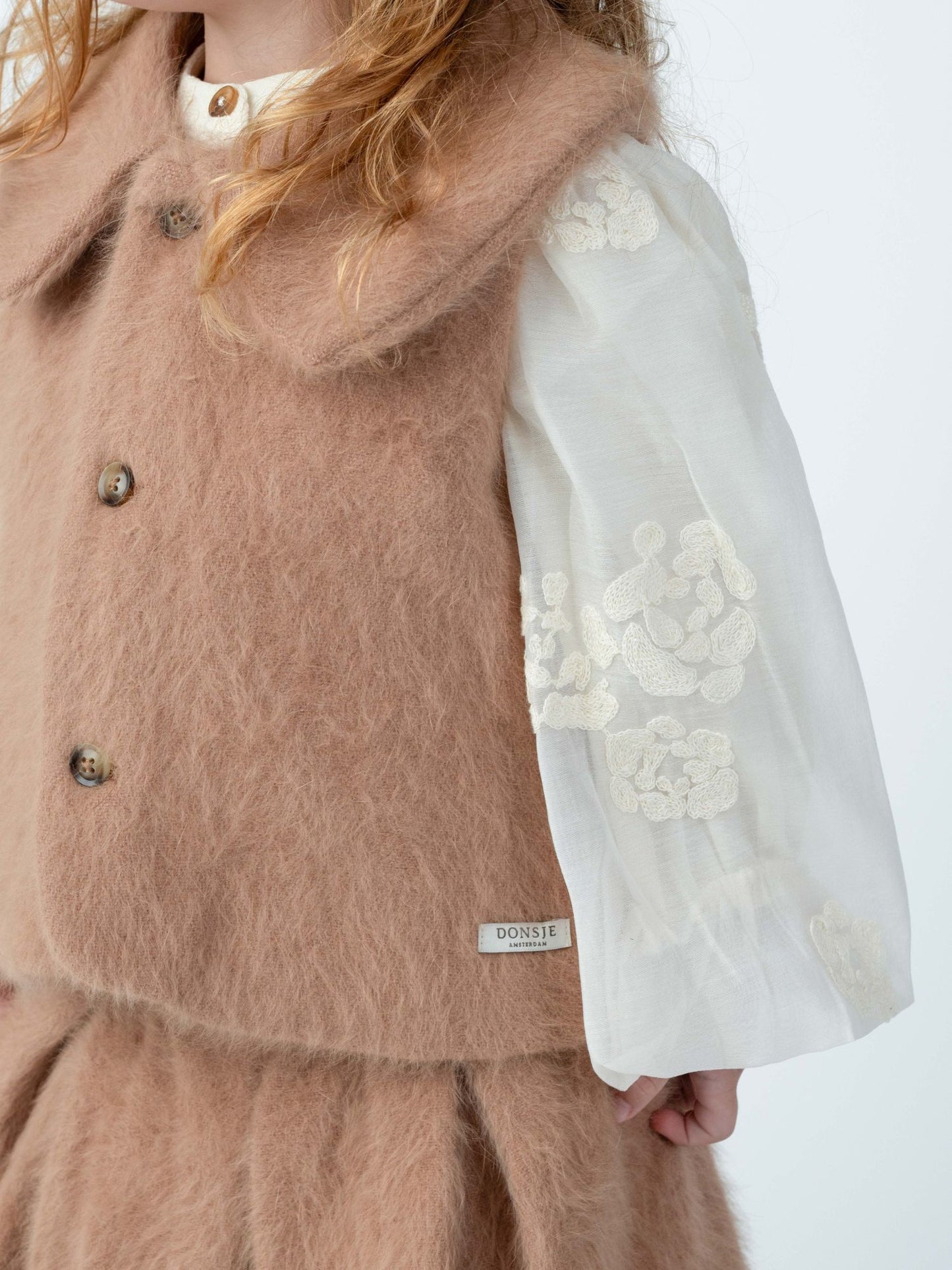 Donsje Amsterdam - Opali Blouse | Warm White Blossom