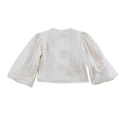 Donsje Amsterdam - Opali Blouse | Warm White Blossom