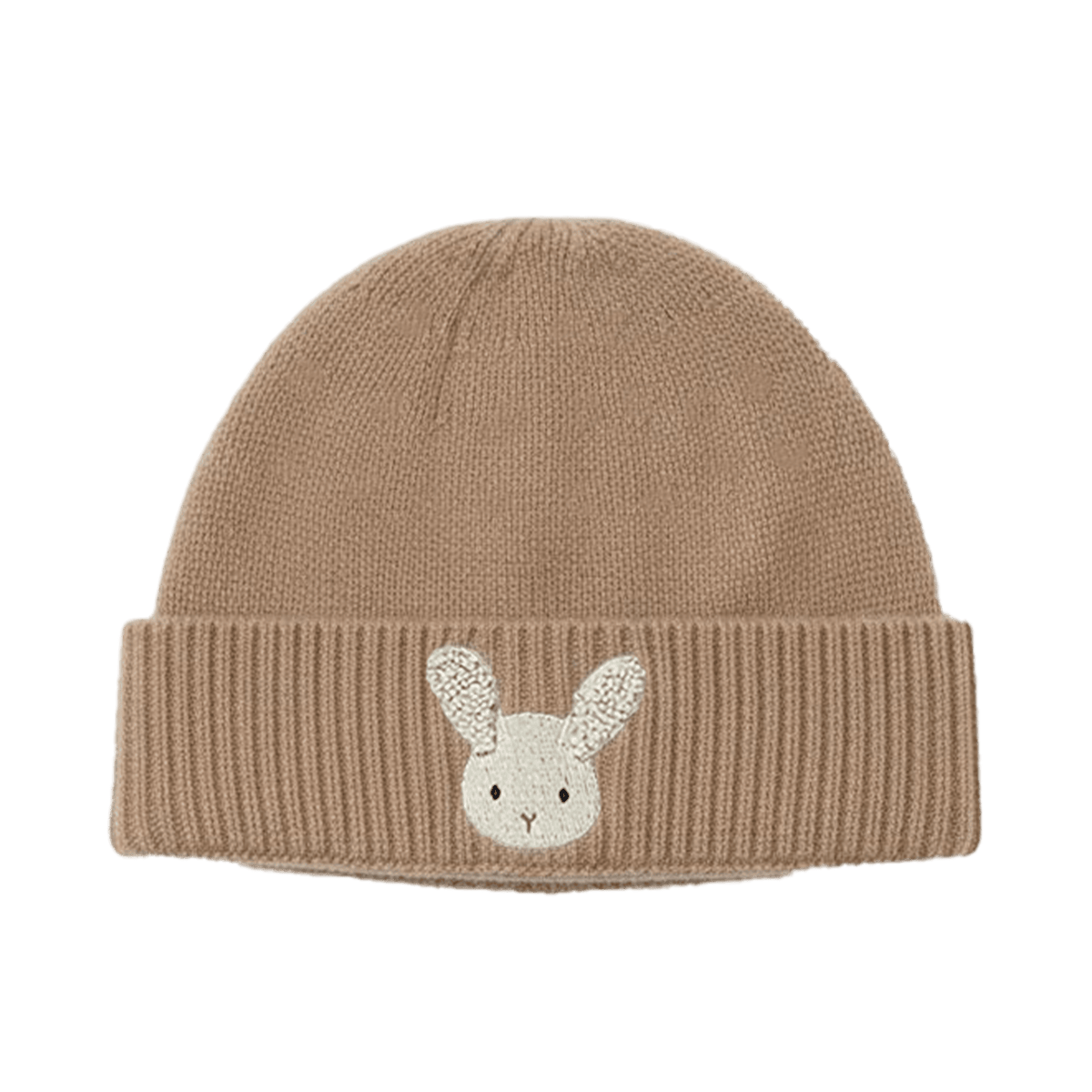Donsje Amsterdam - Evaran Merino Wool Hat | Fluffy Bunny | Hazelnut