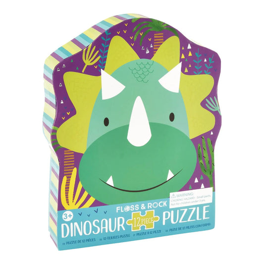 Floss&Rock - Dino 12 stuks Jigsaw puzzle