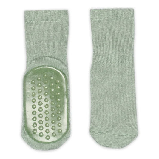 MP Denmark - Cotton Socks Anti Slip Granite Green