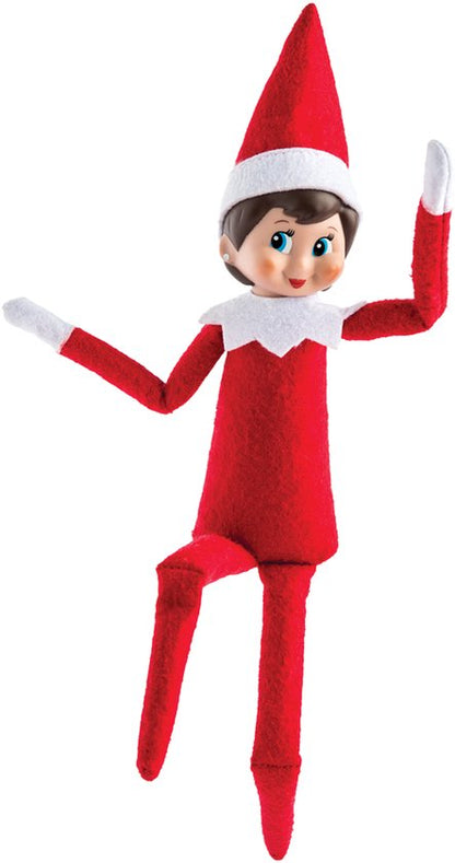The Elf on the Shelf - Cadeau Set | Meisje Nederlandstalig | Scout Elf Pop | Softcover Verhaalboek | Adoptiecertificaat