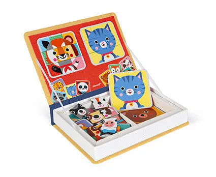 Janod -  Magneti'Book Mix & Match | Magnetisch Speelboek