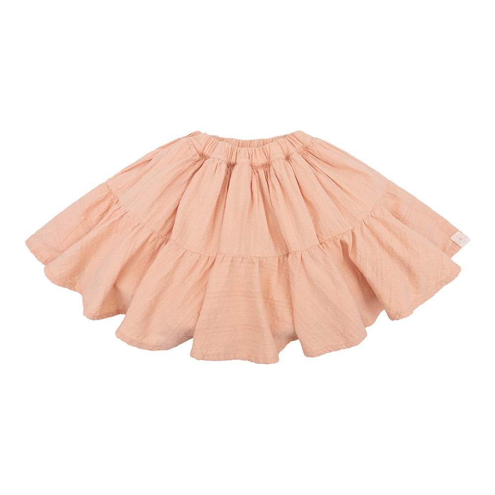 Navy Natural - Faith skirt pink sand